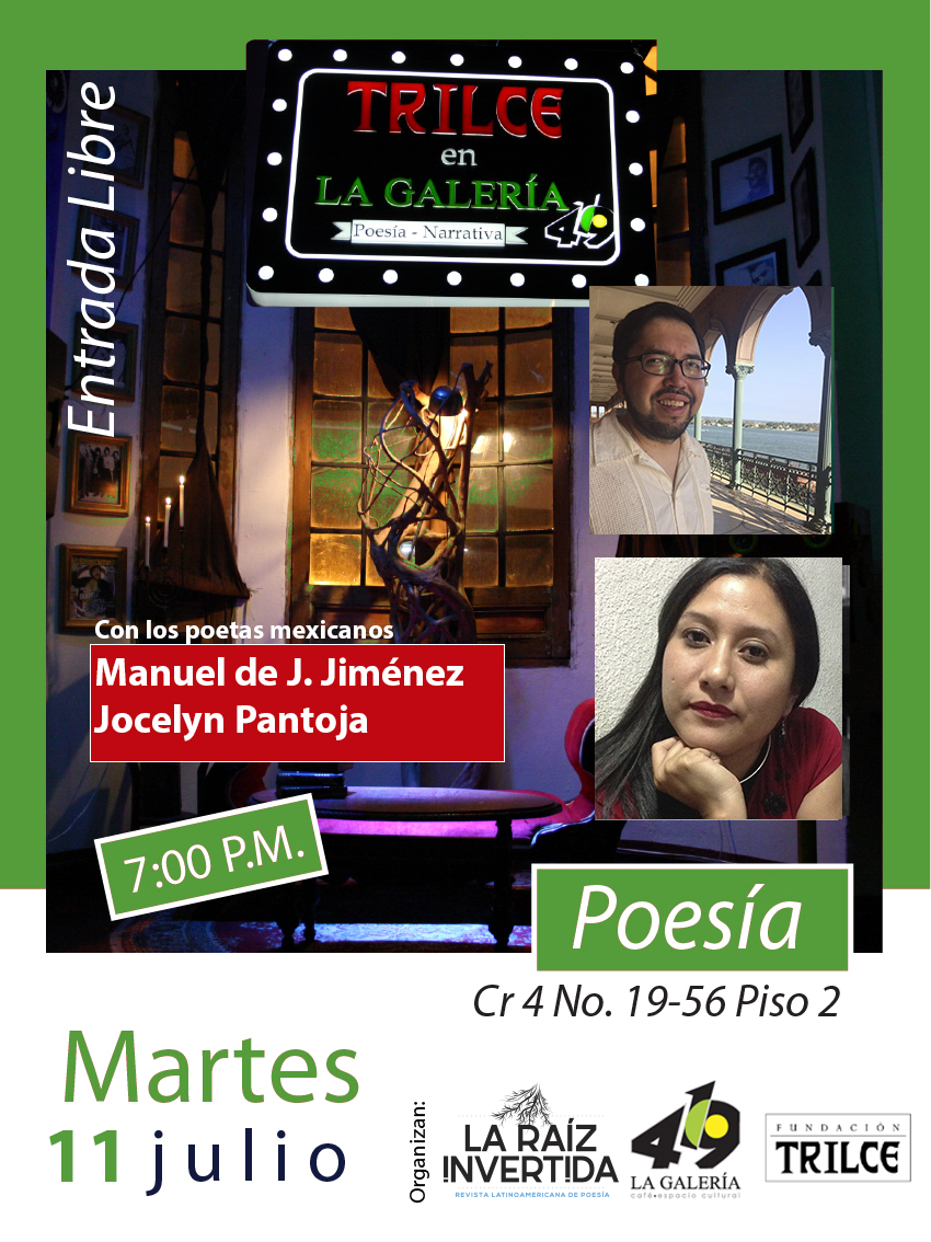 Trilce en La Galería con Manuel de J. Jiménez y Jocelyn Pantoja